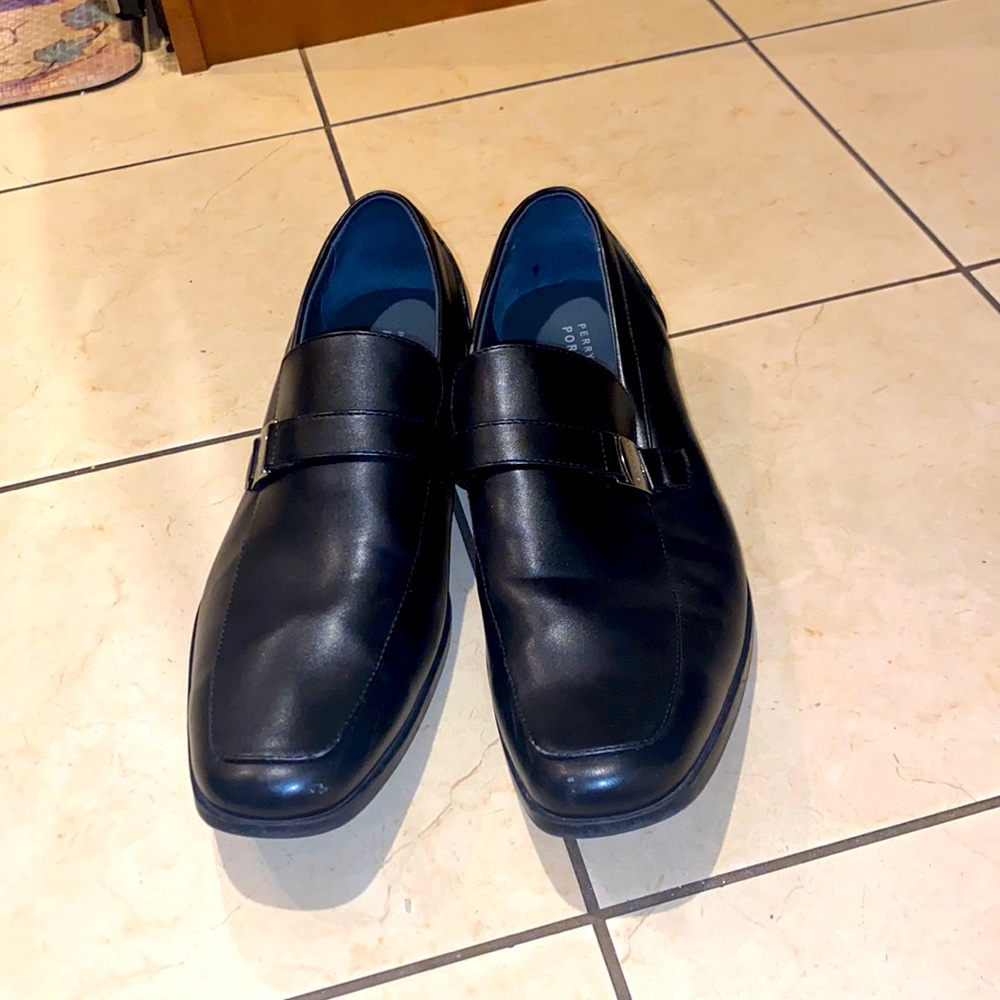 Perry Ellis Mens Oran Slip On Loafer - Black